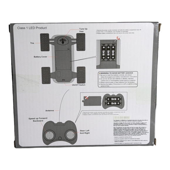 XB Monzoo RC Full Function Monster Car - Remote Control Toy - New in Box - Picture 6 of 6